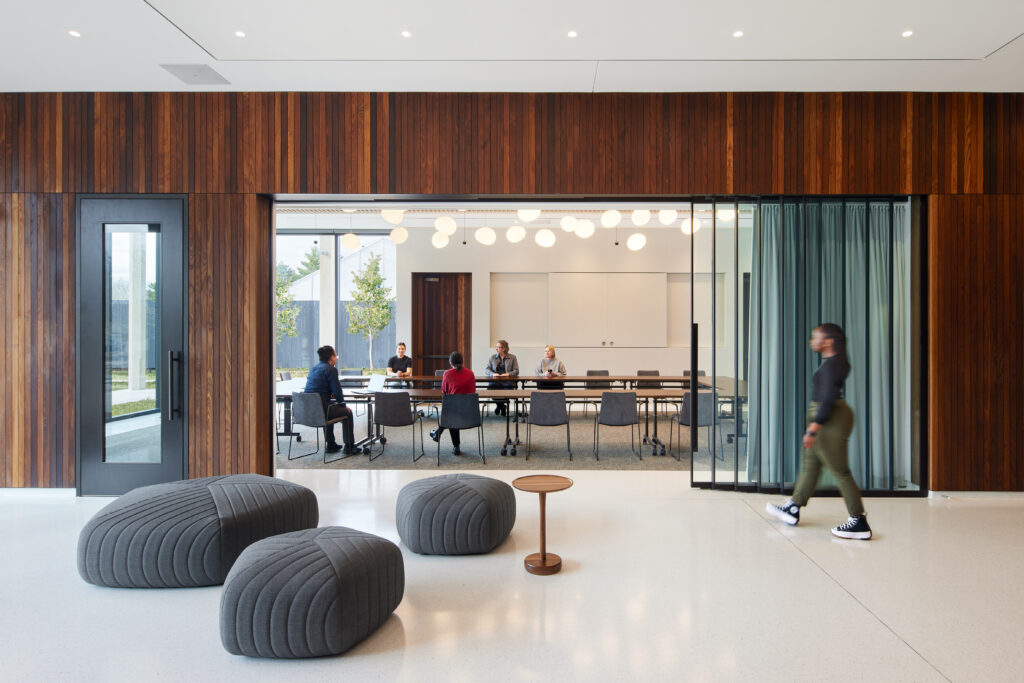 Interior of an office space